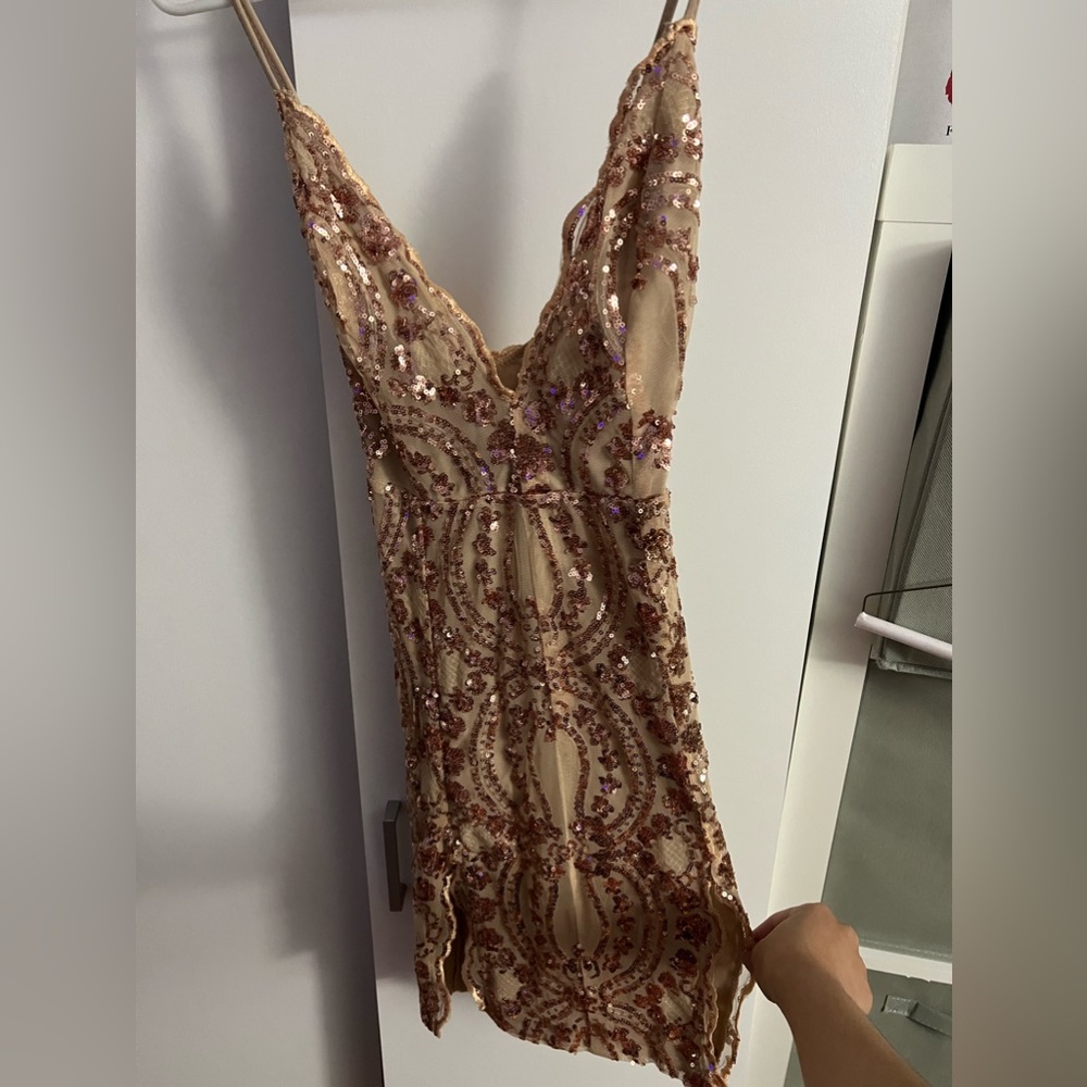 Sparkly fashion nova dress